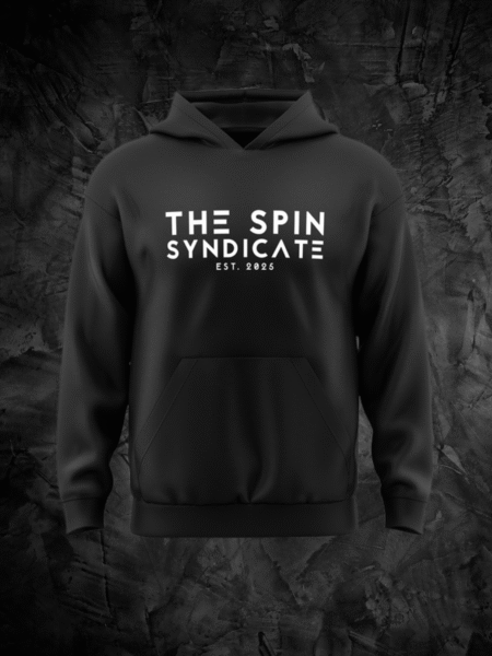 Bluza z kapturem – Basic logo The Spin Syndicate Black
