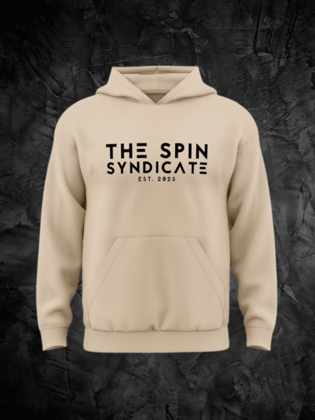 Bluza z kapturem – Basic logo The Spin Syndicate Dune
