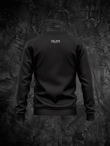 Bluza Crew Neck – Basic logo The Spin Syndicate Black
